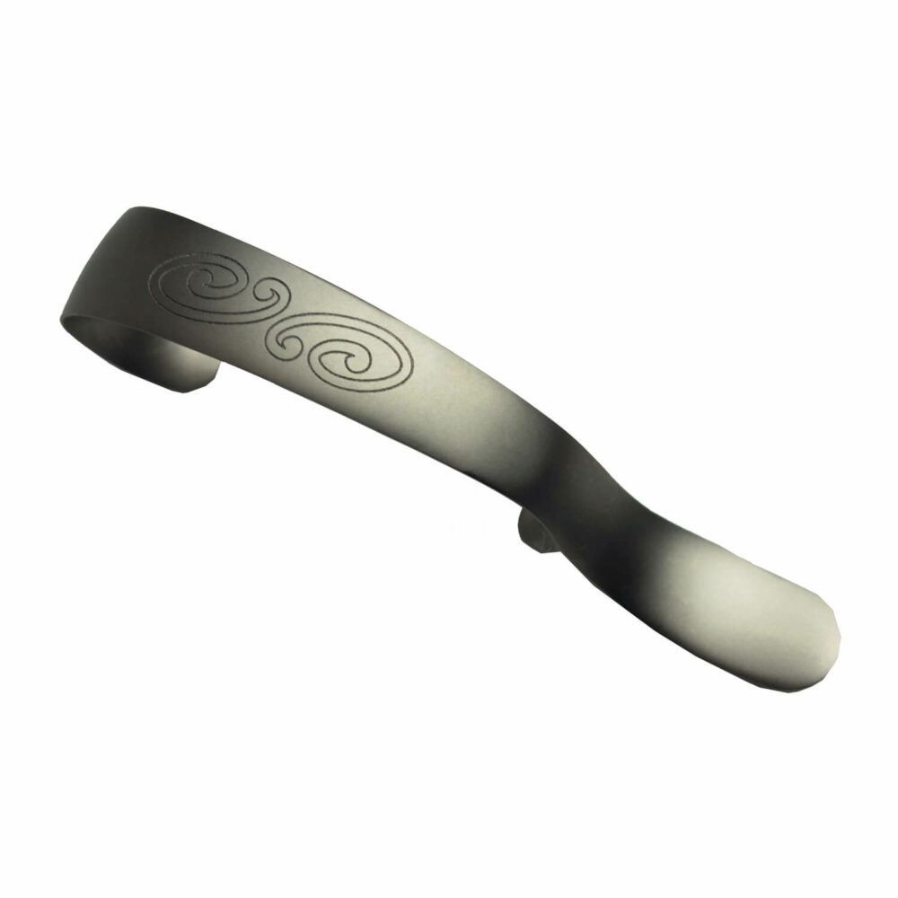 K-20 Trigger Guard, Nickel, Celtic Scroll