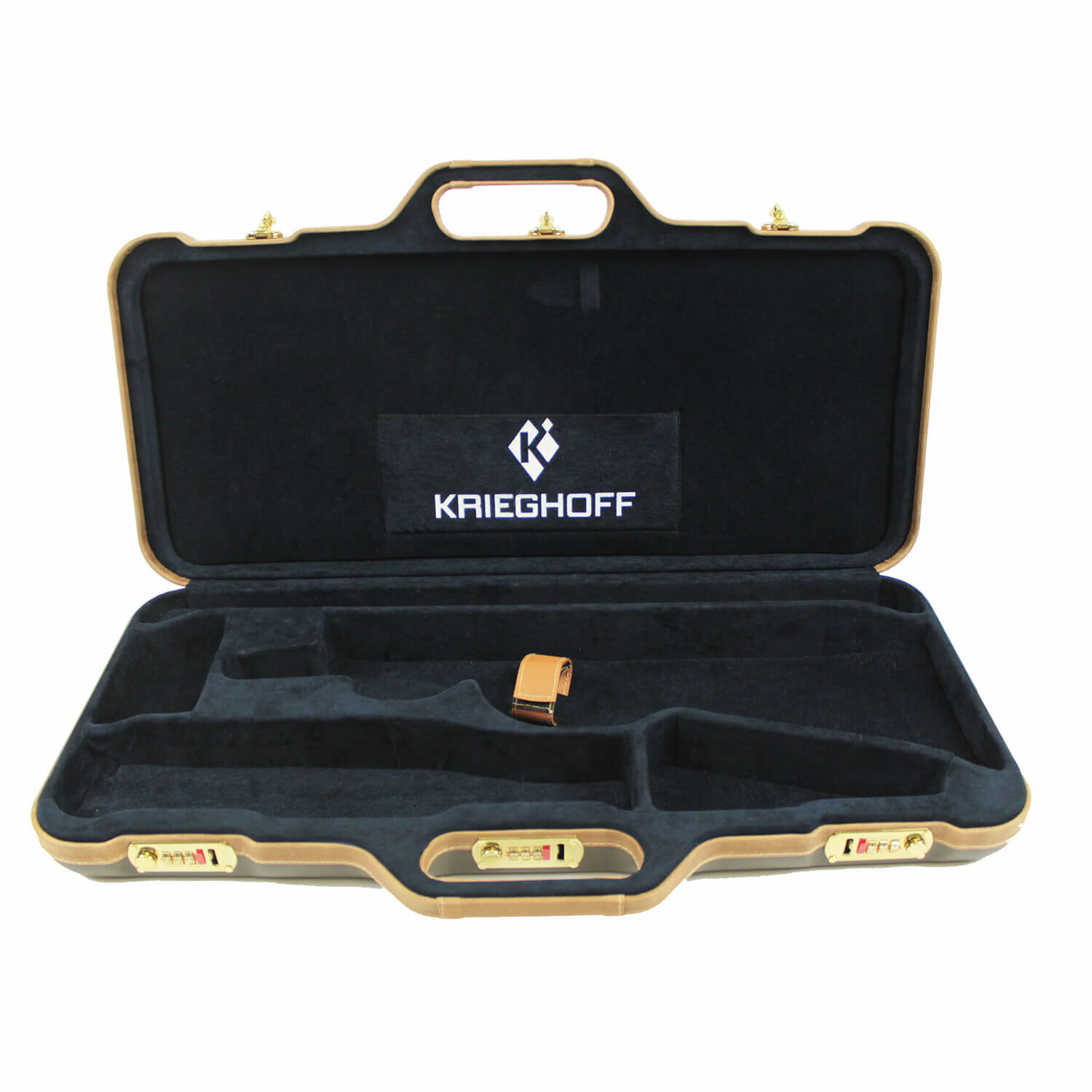 Negrini Classic Double Rifle Case, Holds One Barrel & One Scope Krieghoff