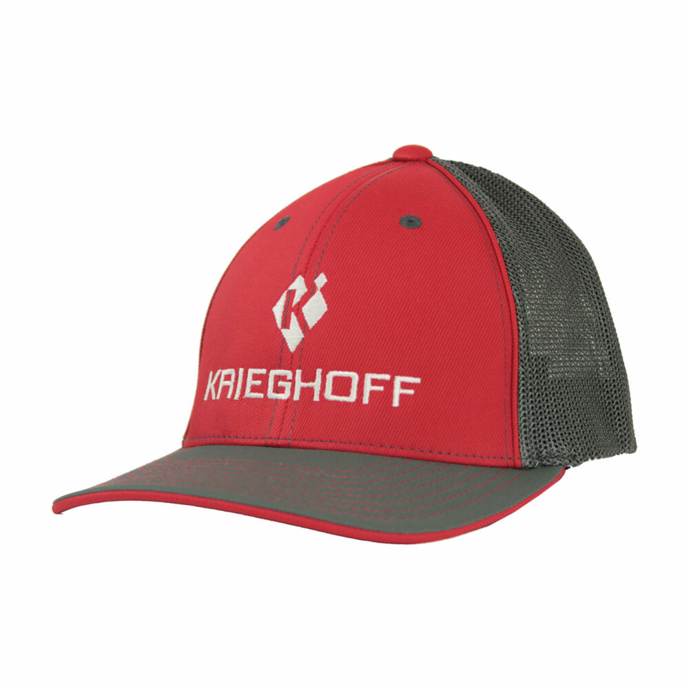 Hat, Trucker, Red/Graphite