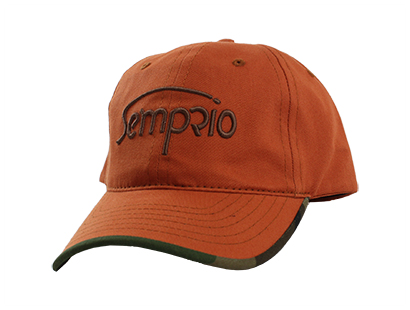 Hat, Semprio, Orange/Camo