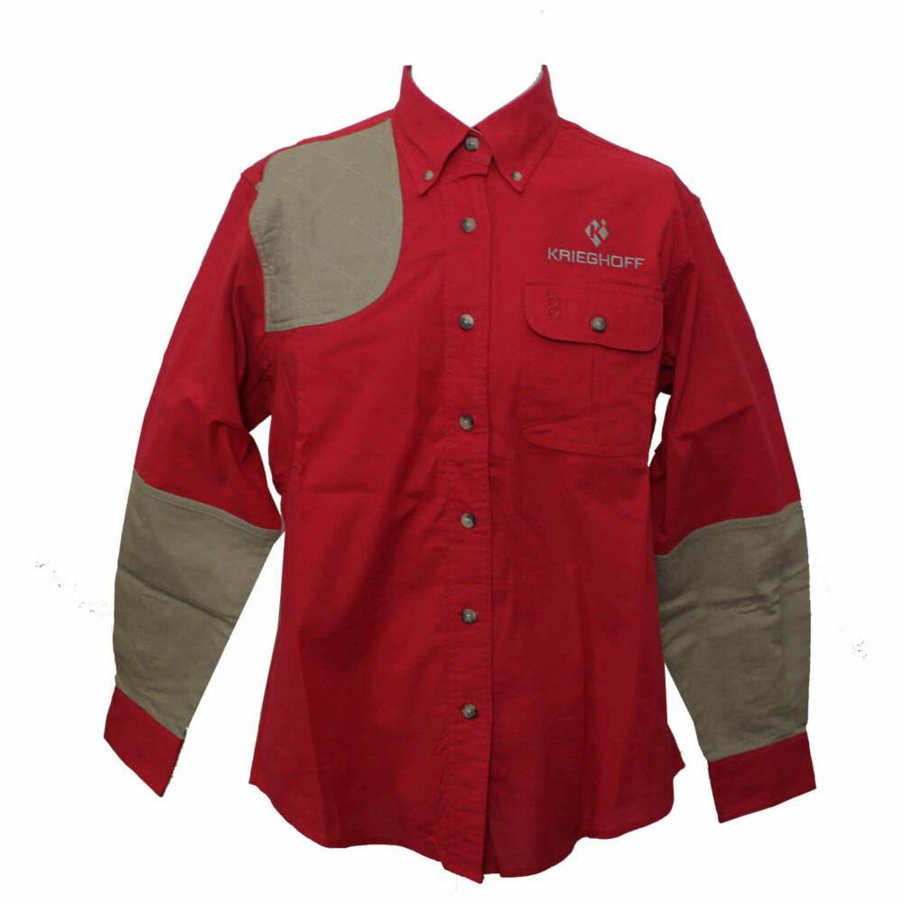 Ladies' Shirt, Hunting, LS, Red/Tan