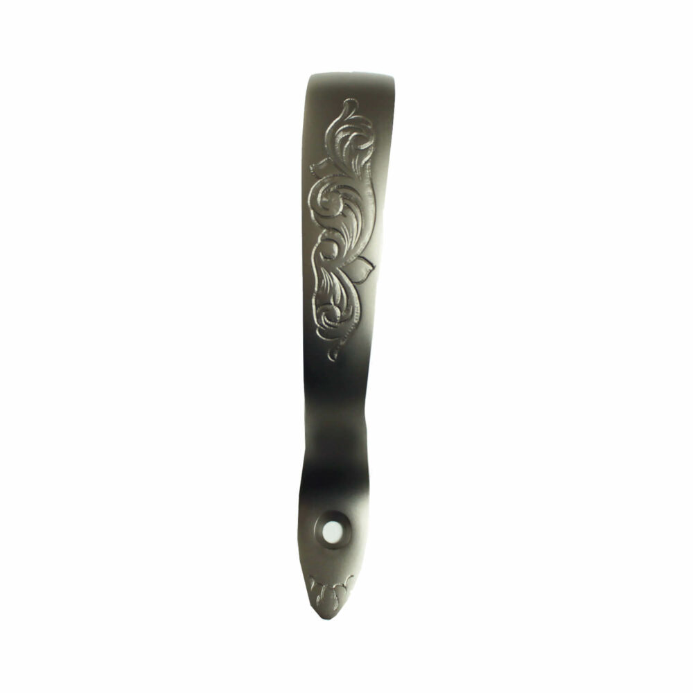 K-80 Trigger Guard, Nickel, Super Scroll