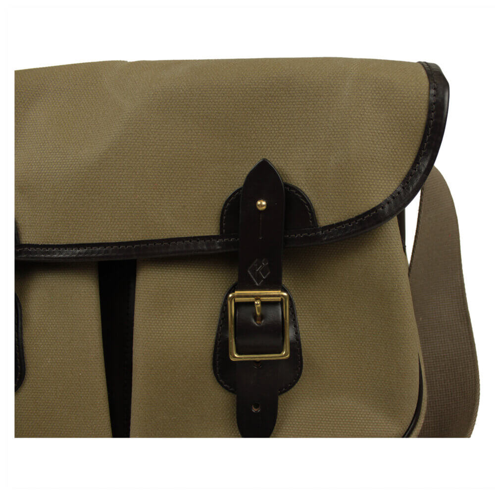 Vintage Canvas Carry-All Bag by Croots England, Sand