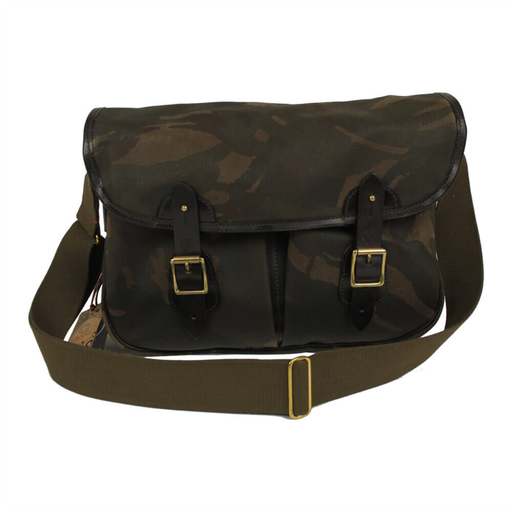 Waxed Camo Carry-All Bag by Croots England