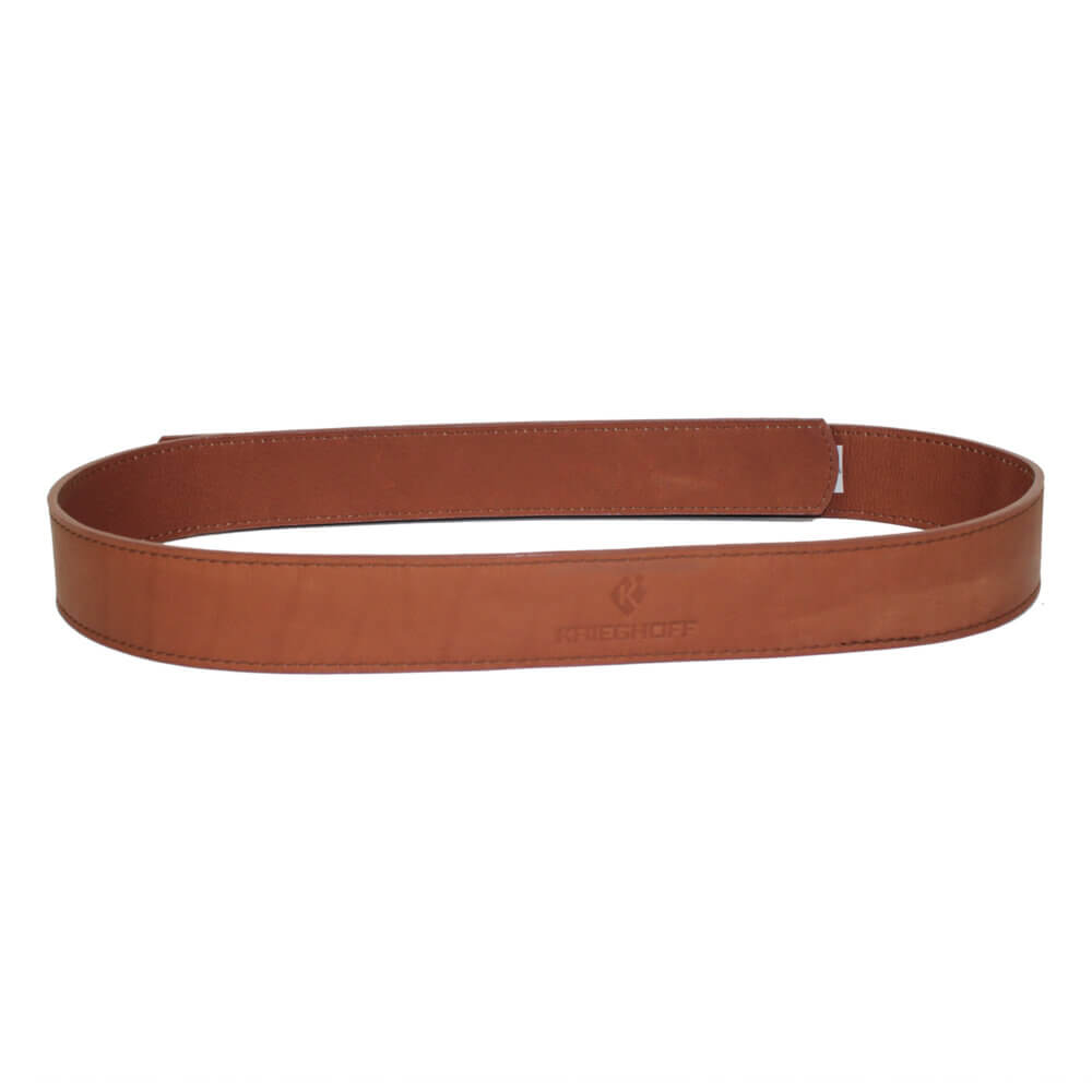 Leather Buckle-less Belt by Wild Hare, Light Brown, 3 Sizes
