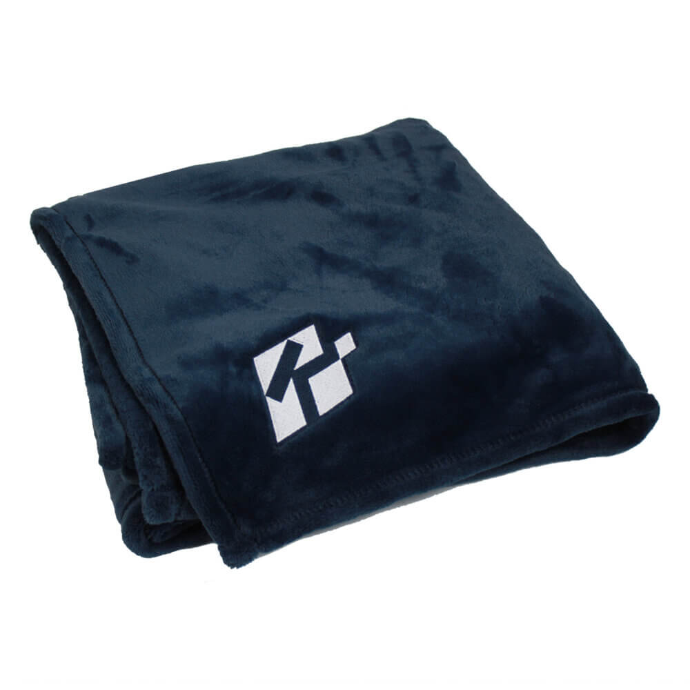Krieghoff Plush Blanket  by LL Bean, Navy