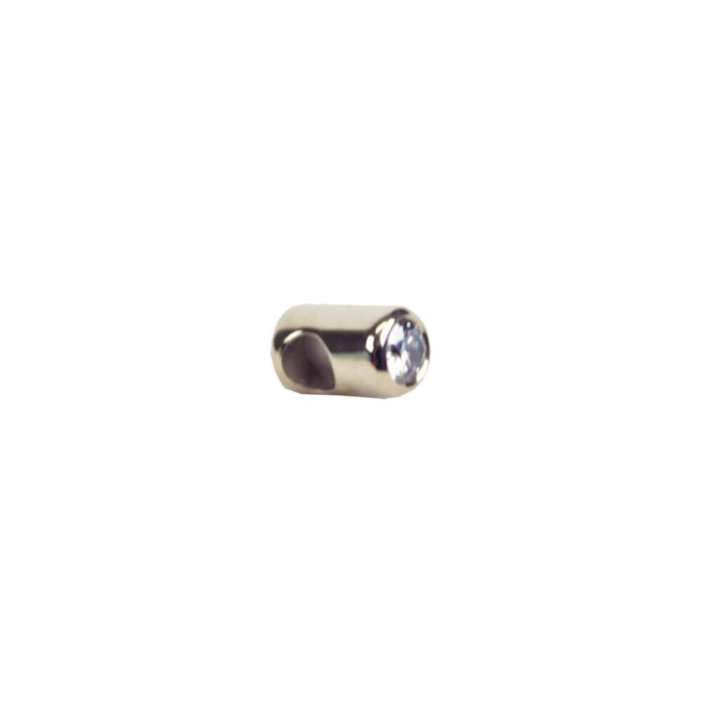 Krieghoff K-80 Front Sight – 18K White Gold with Diamond