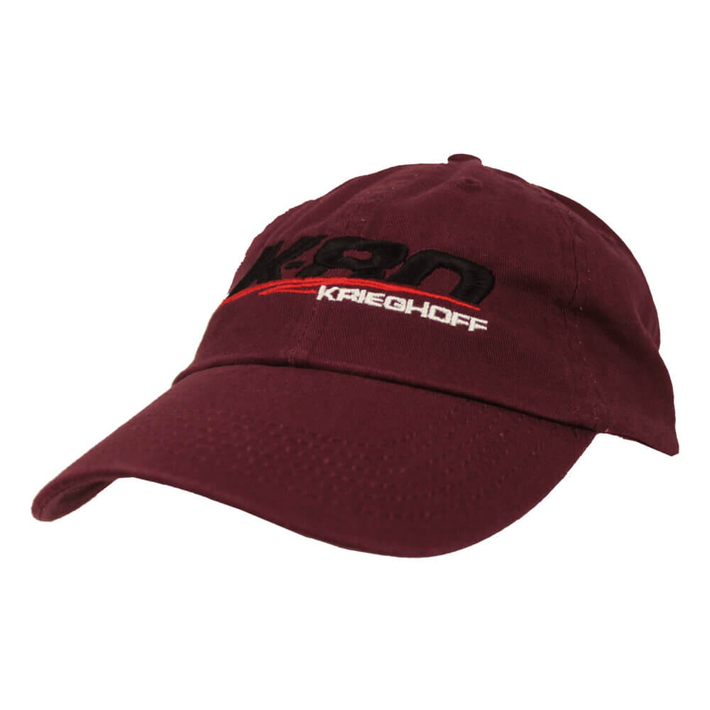 K-80 Cotton Twill Hat, Maroon