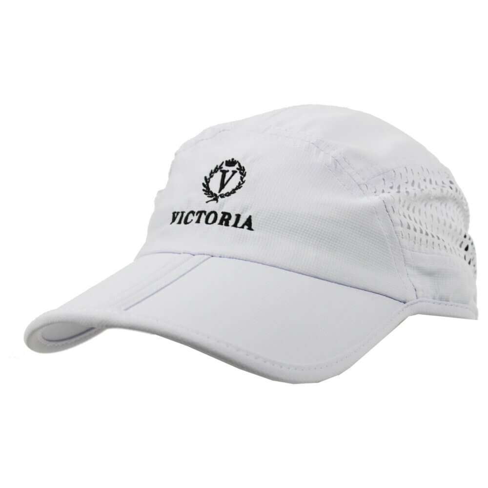 Krieghoff Victoria Performance Hat, Foldable Bill, White