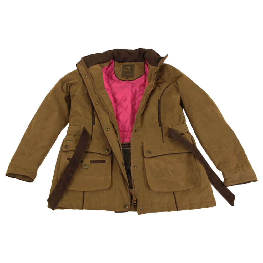 “Cevrus” Ladies’ Jacket by Club Interchasse, Brown