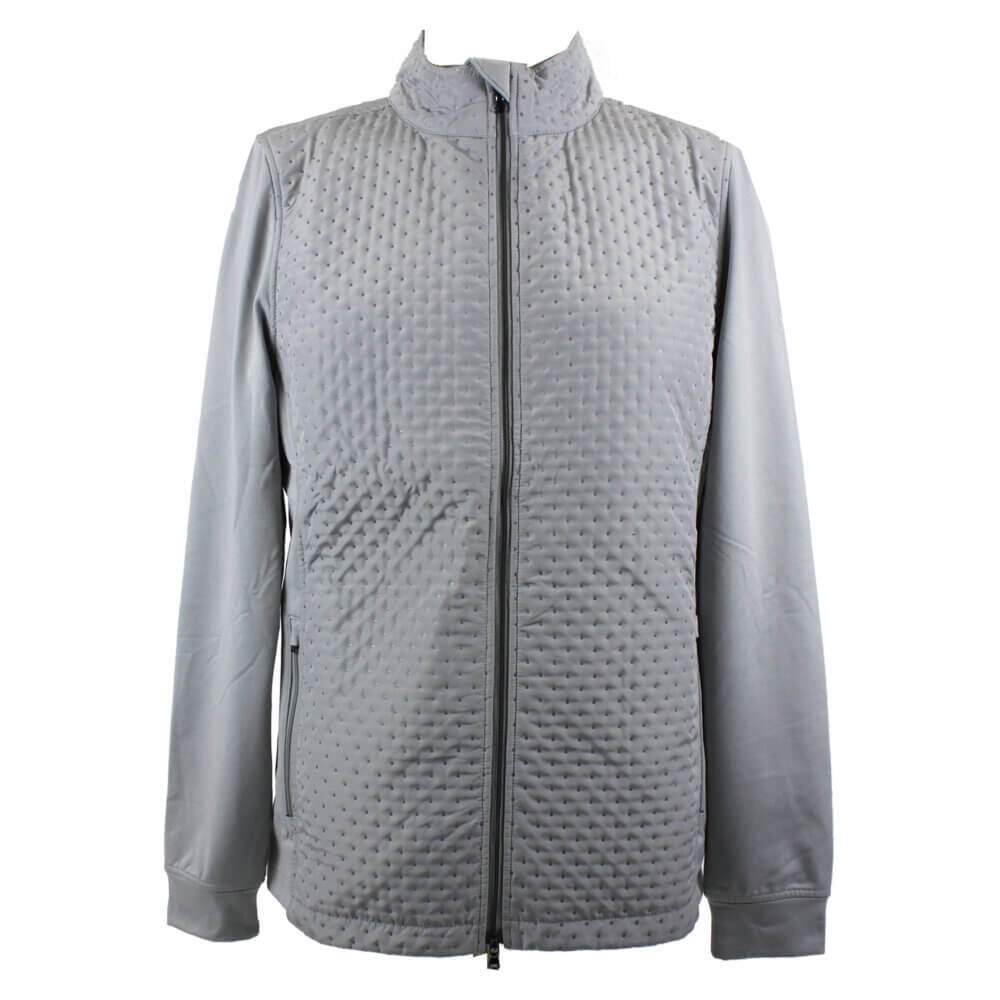 Victoria Ladies’ “Mammoth” Full Zip Jacket, Light Grey