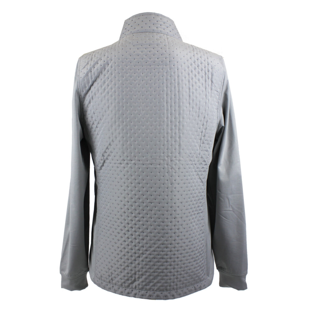 Victoria Ladies’ “Matthews” 1/2 Zip Jacket, Light Grey