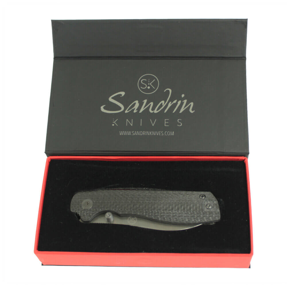 Krieghoff “Torino” Carbon Fiber Knife by Sandrin