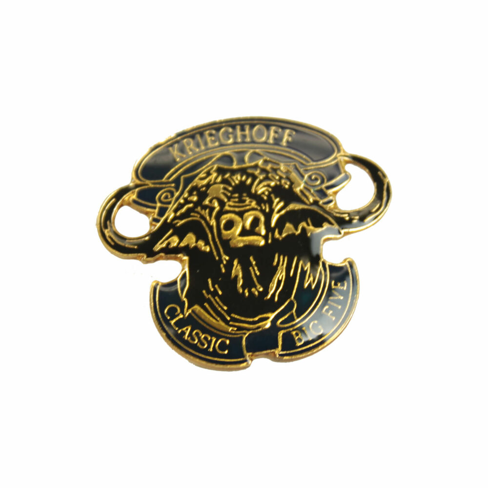 Krieghoff Classic Big Five Buffalo Lapel Pin