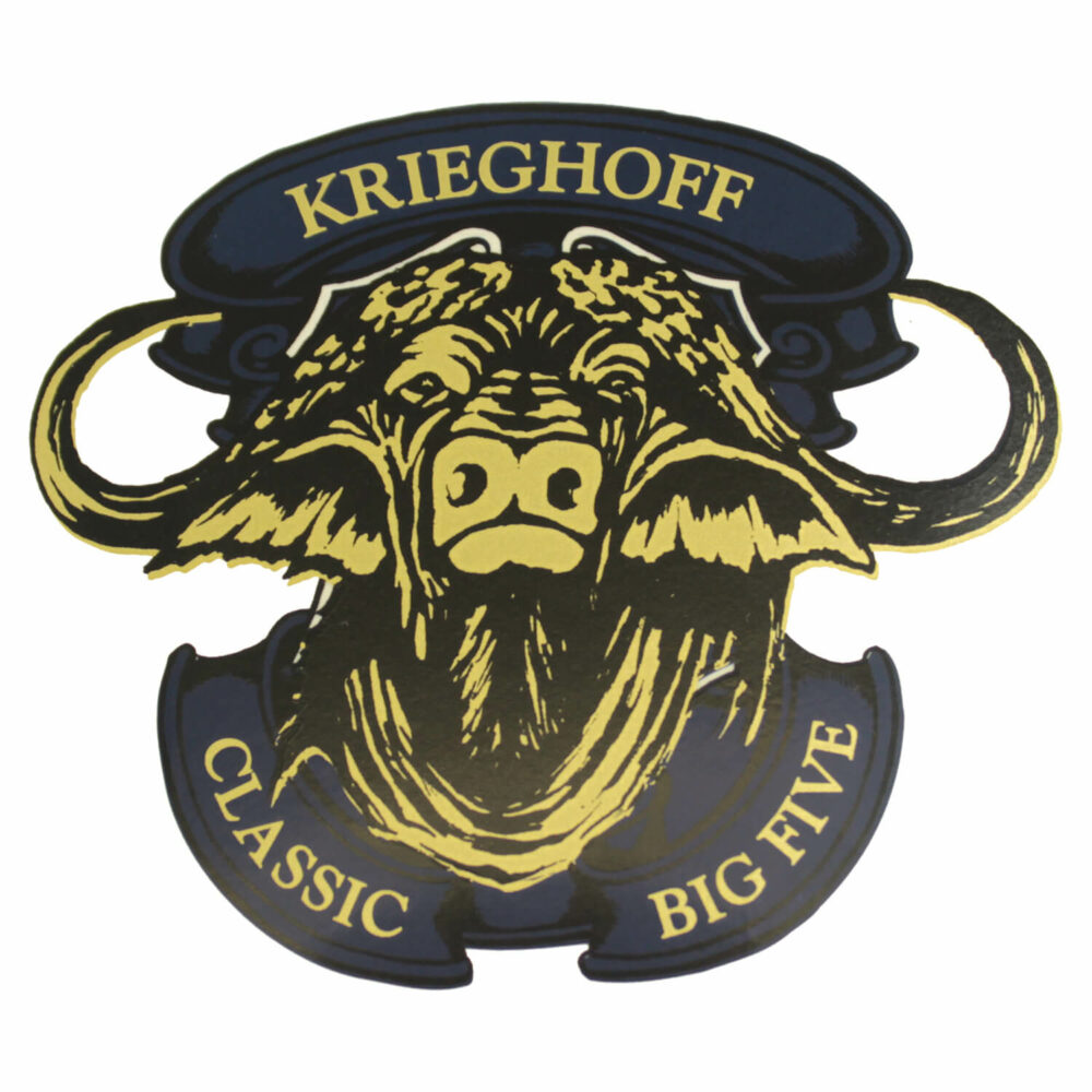 Krieghoff Classic Big Five Buffalo Sticker