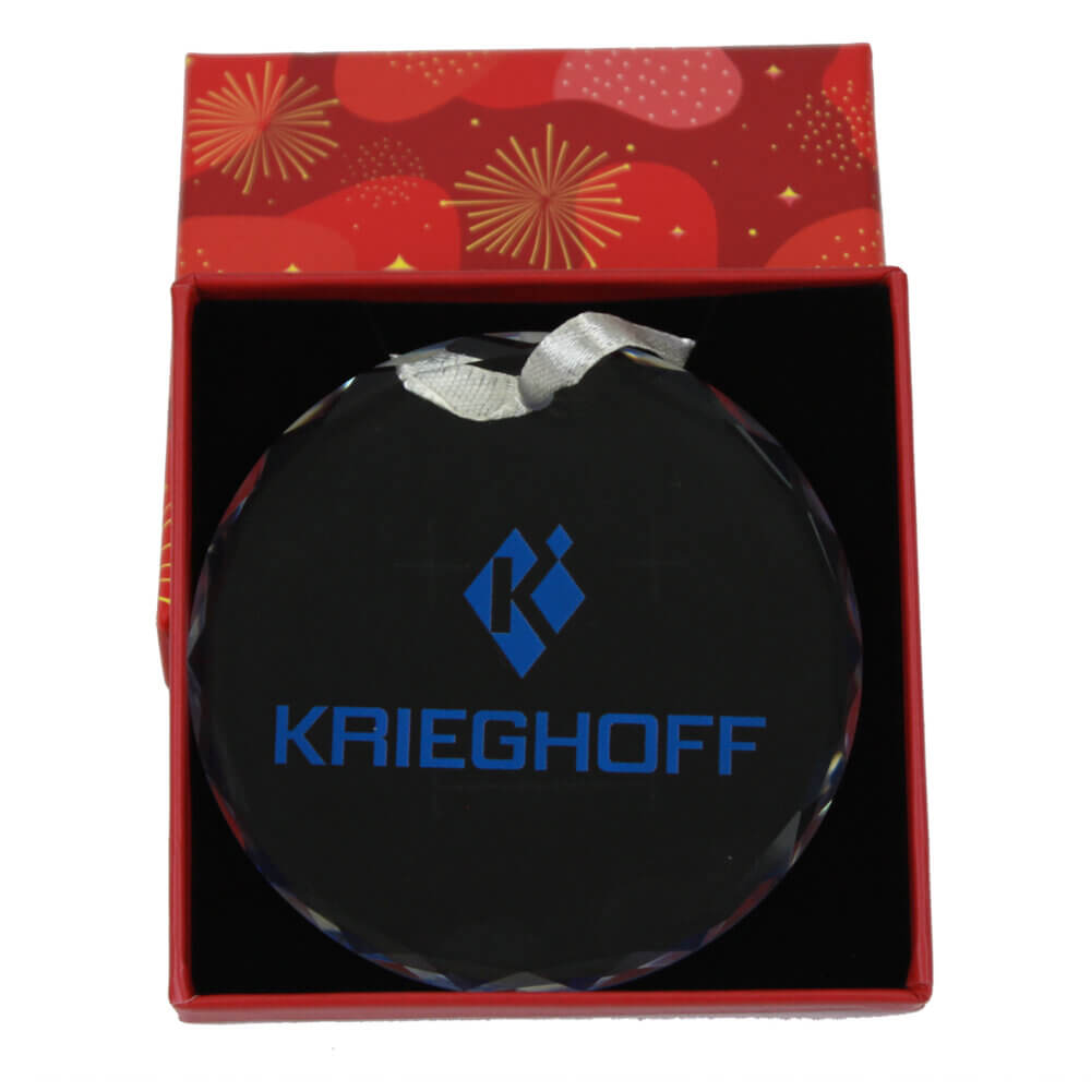 Krieghoff Crystal Christmas Ornament