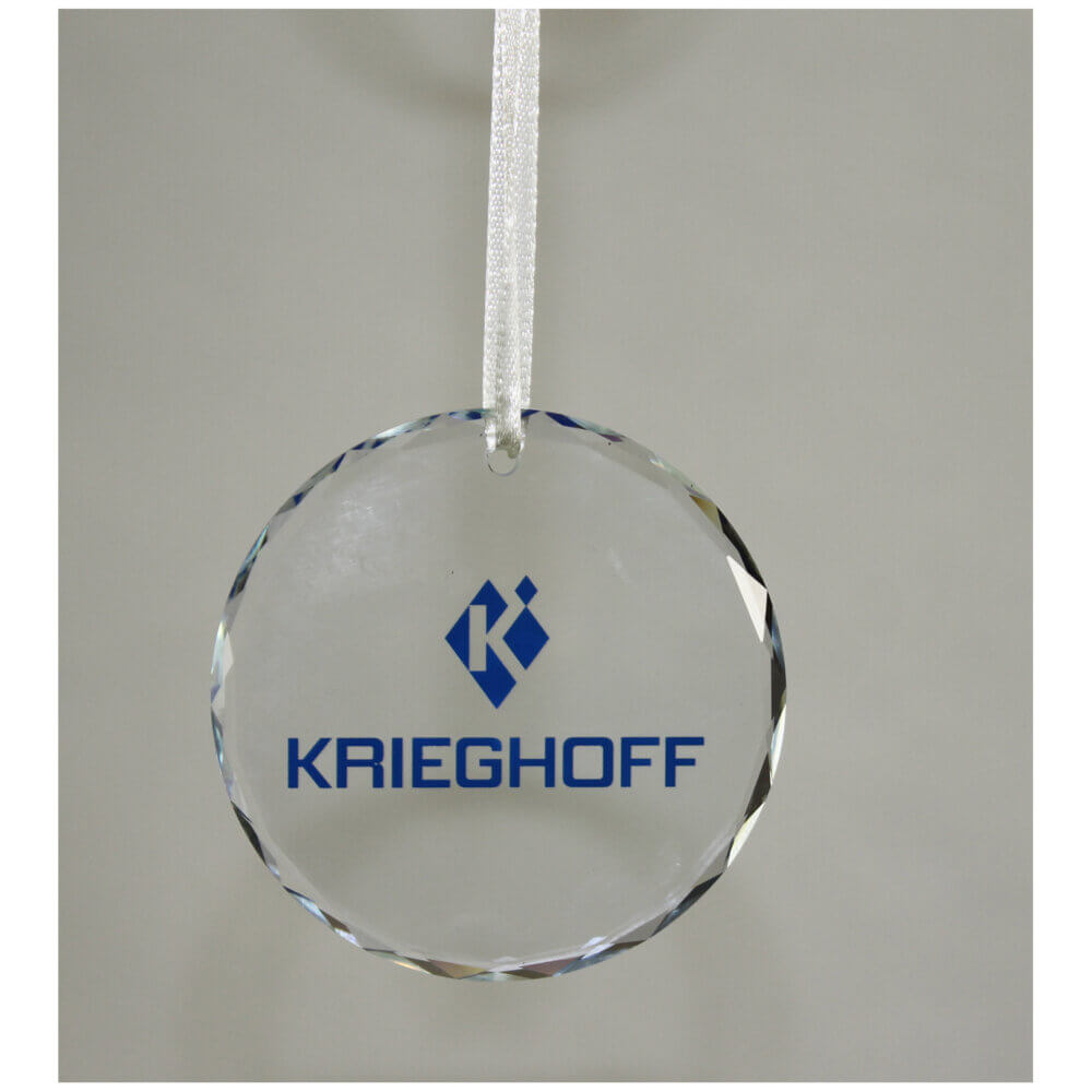 Krieghoff Crystal Christmas Ornament