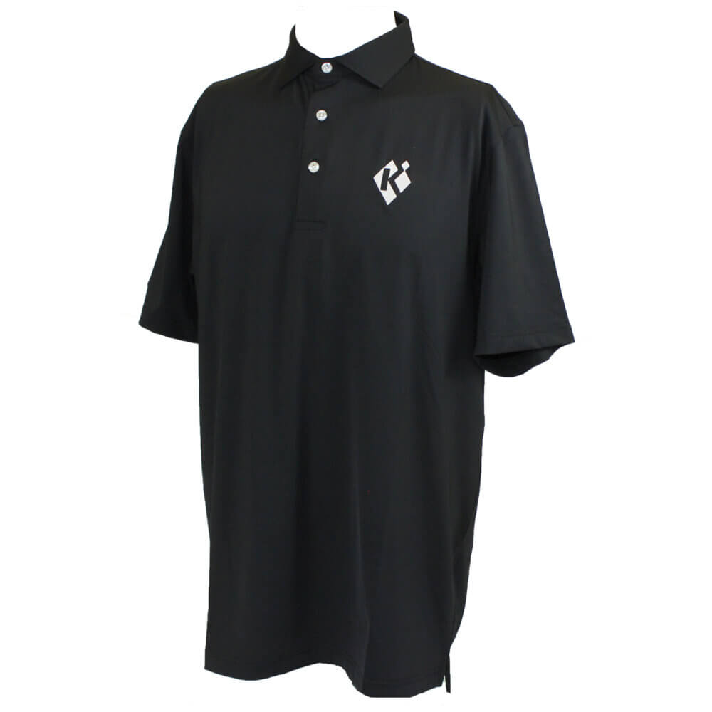 Bamboo Eco Tec Men’s Polo Shirt, Black