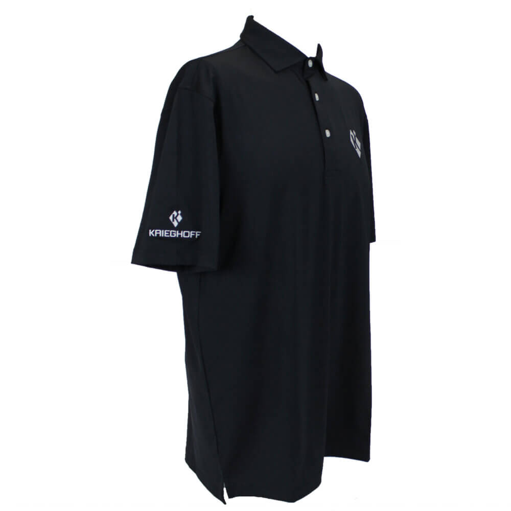 Bamboo Eco Tec Men’s Polo Shirt, Black
