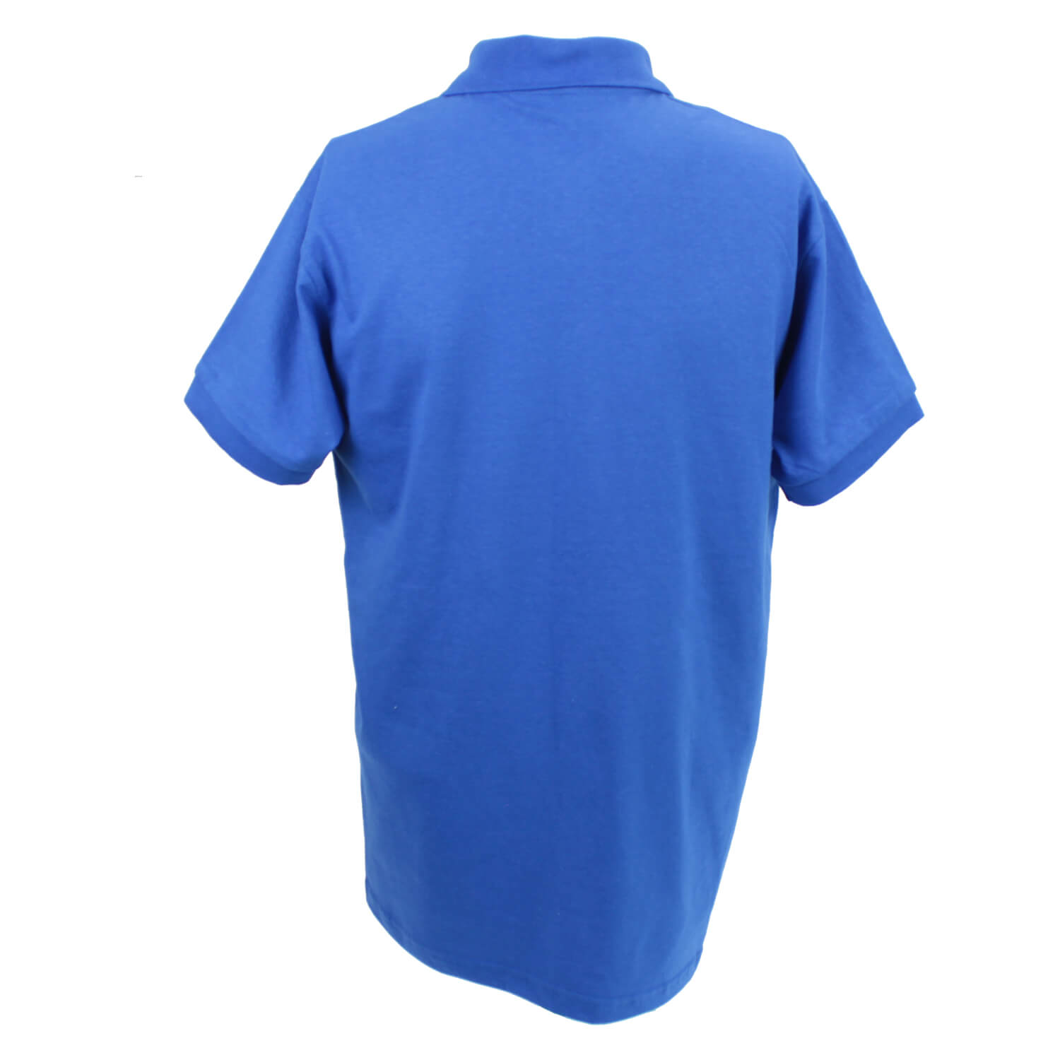 DryBlend Jersey Polo Shirt, Royal Blue - thumbnail 3