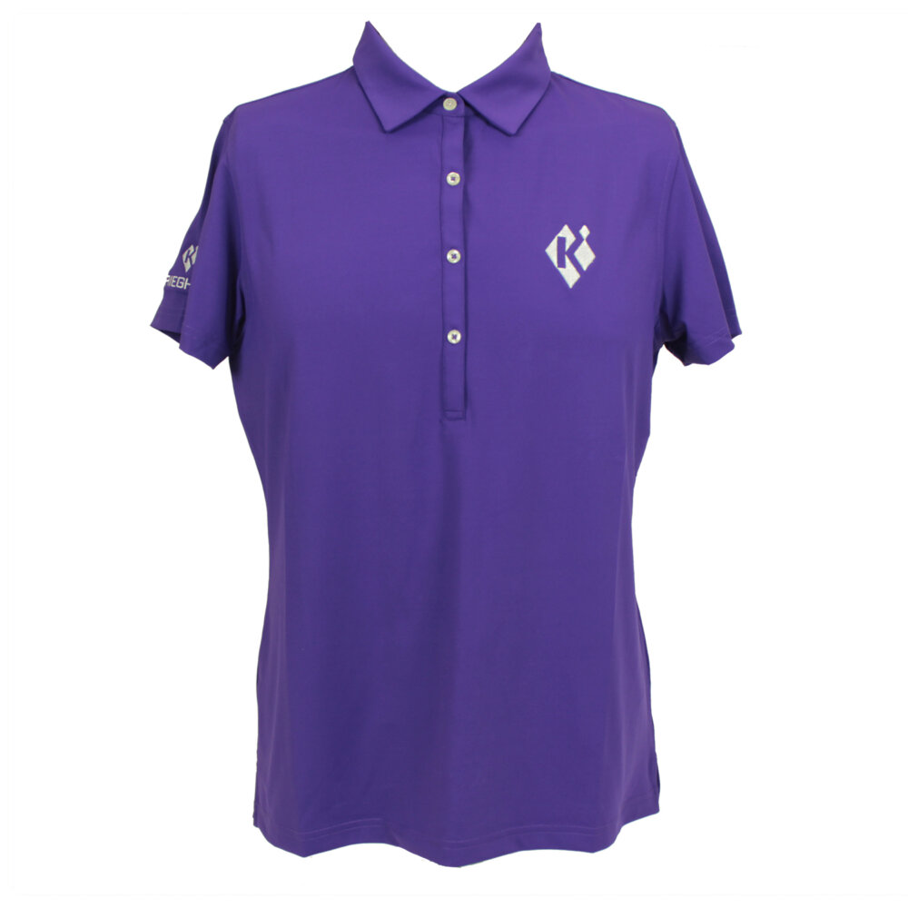 Bamboo Eco Tec Ladies’ Polo Shirt, Berry