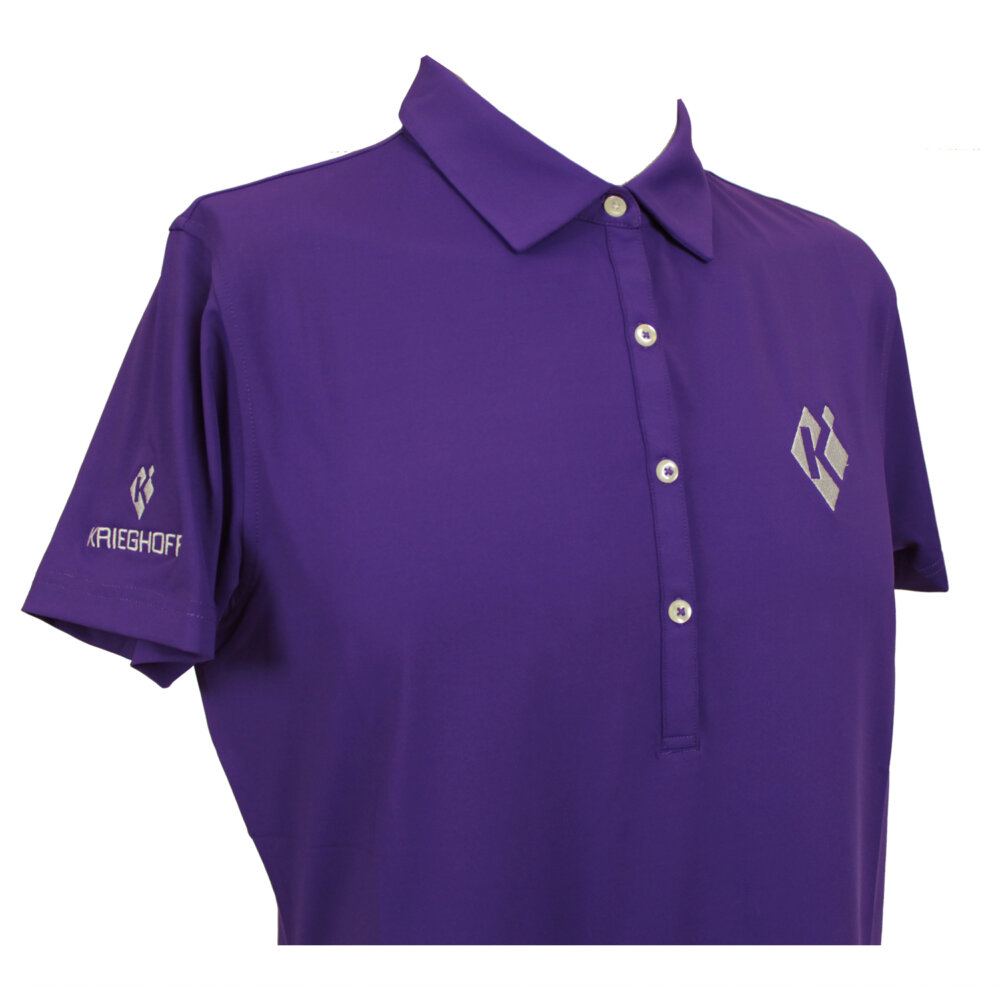 Bamboo Eco Tec Ladies’ Polo Shirt, Berry