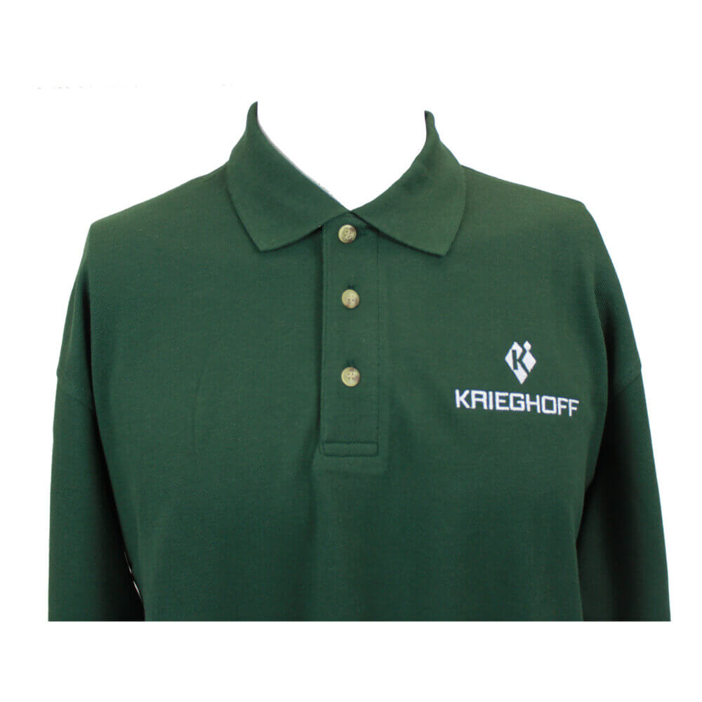 Krieghoff Polo, Superblend Long Sleeve, Hunter Green