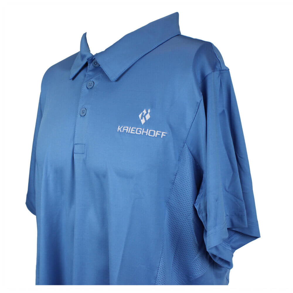 Performance Polo Shirt, Light Blue