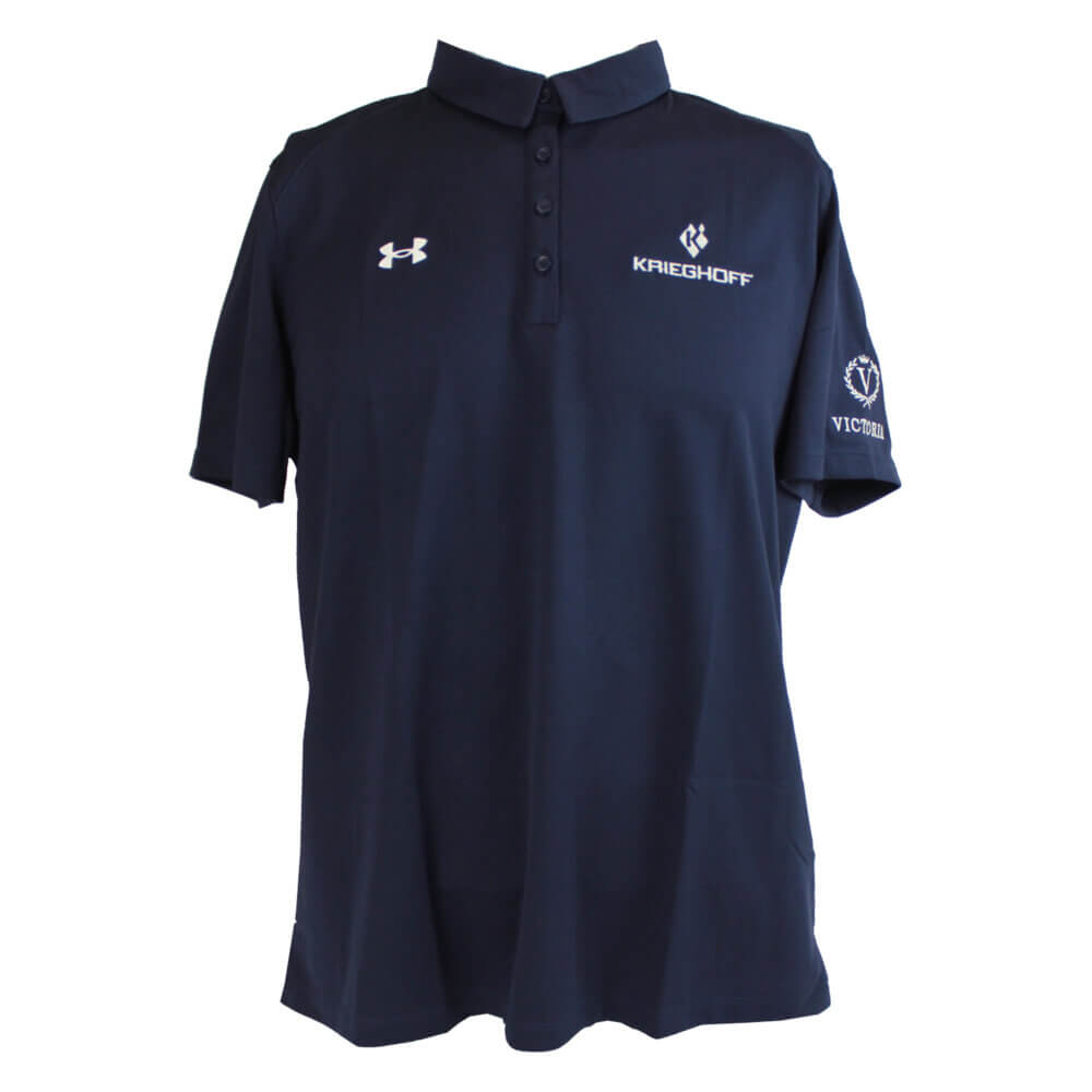 Under Armour Ladies’ Tech™ Polo Shirt, Victoria, Midnight Navy