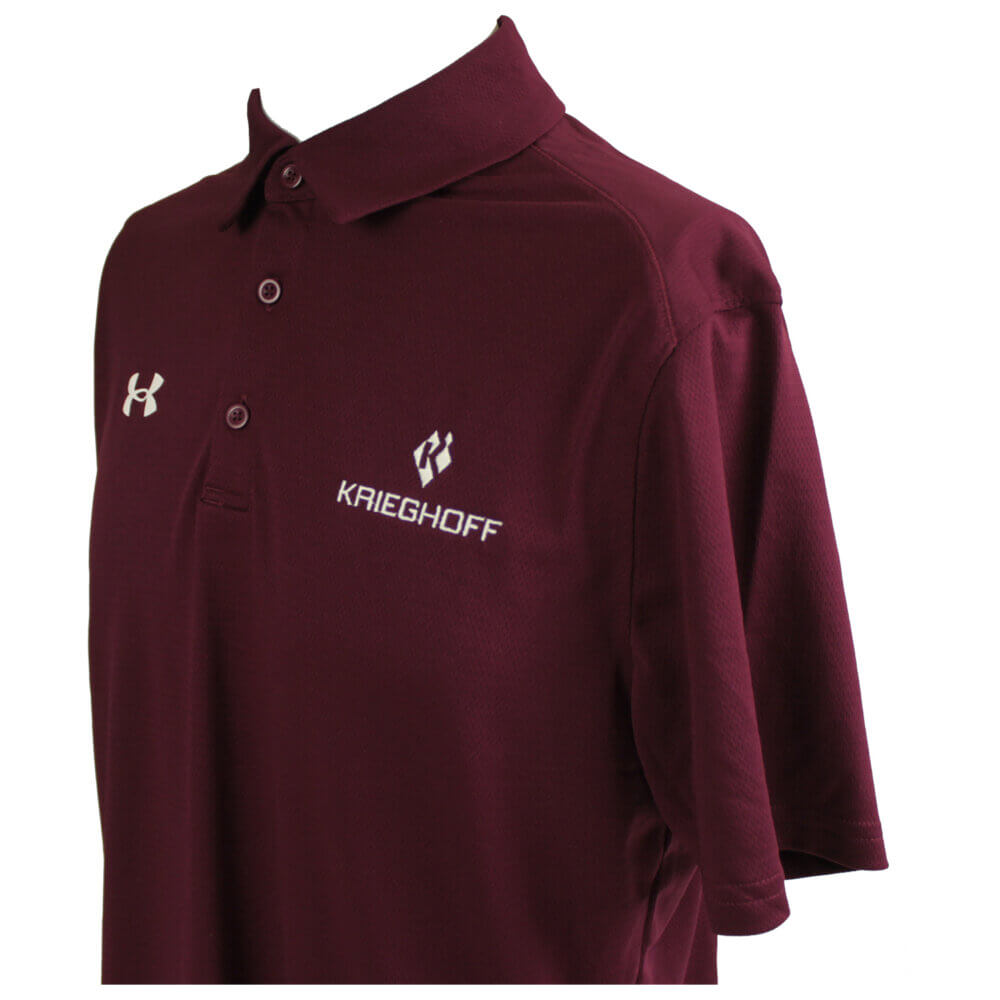 Under Armour Men’s Tech™ Polo Shirt, Maroon