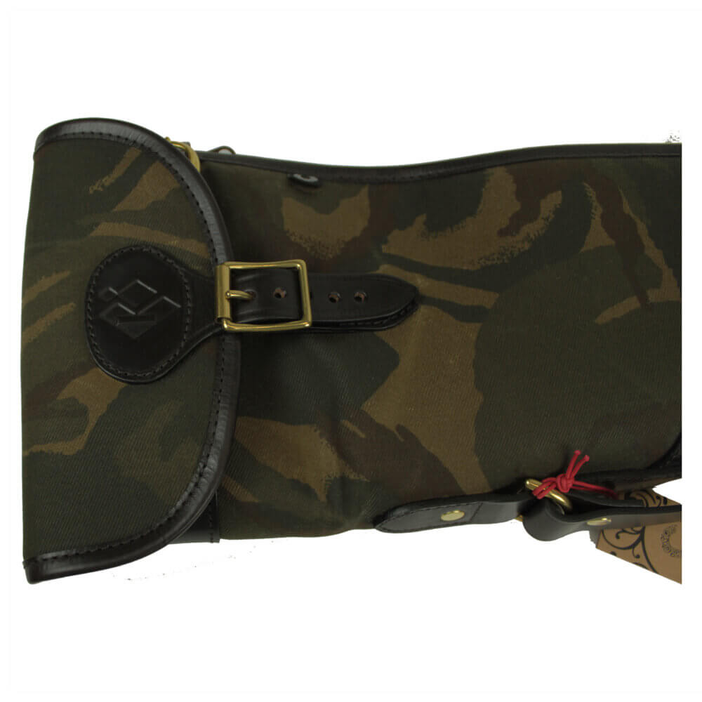 Waxed Camo Shotgun Slip by Croots England