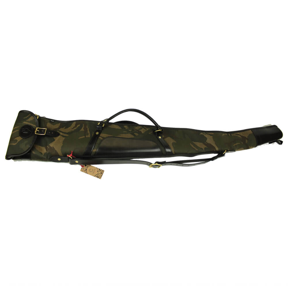 Waxed Camo Shotgun Slip by Croots England