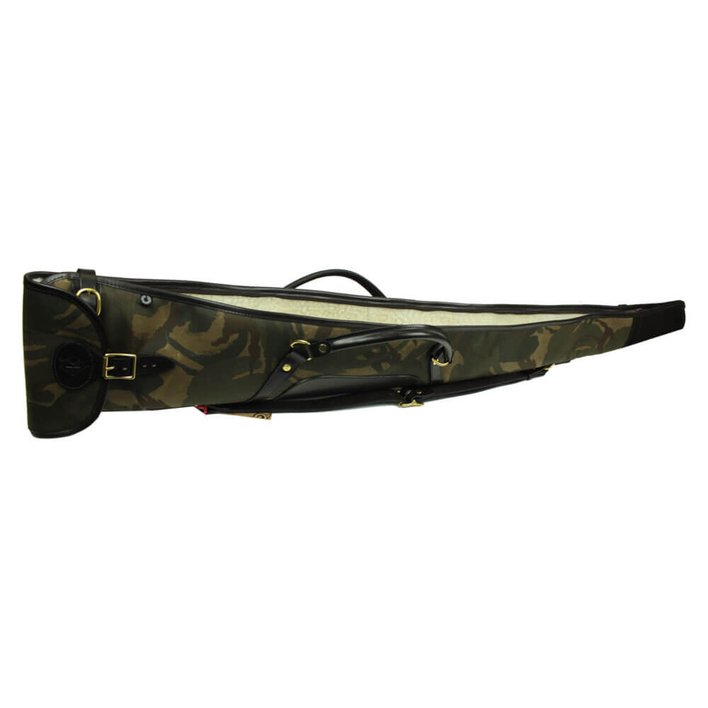 Waxed Camo Shotgun Slip by Croots England