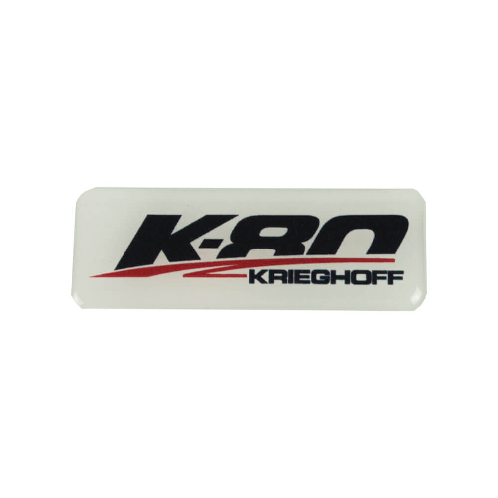 Krieghoff 3D Domed Logo Sticker, K-80