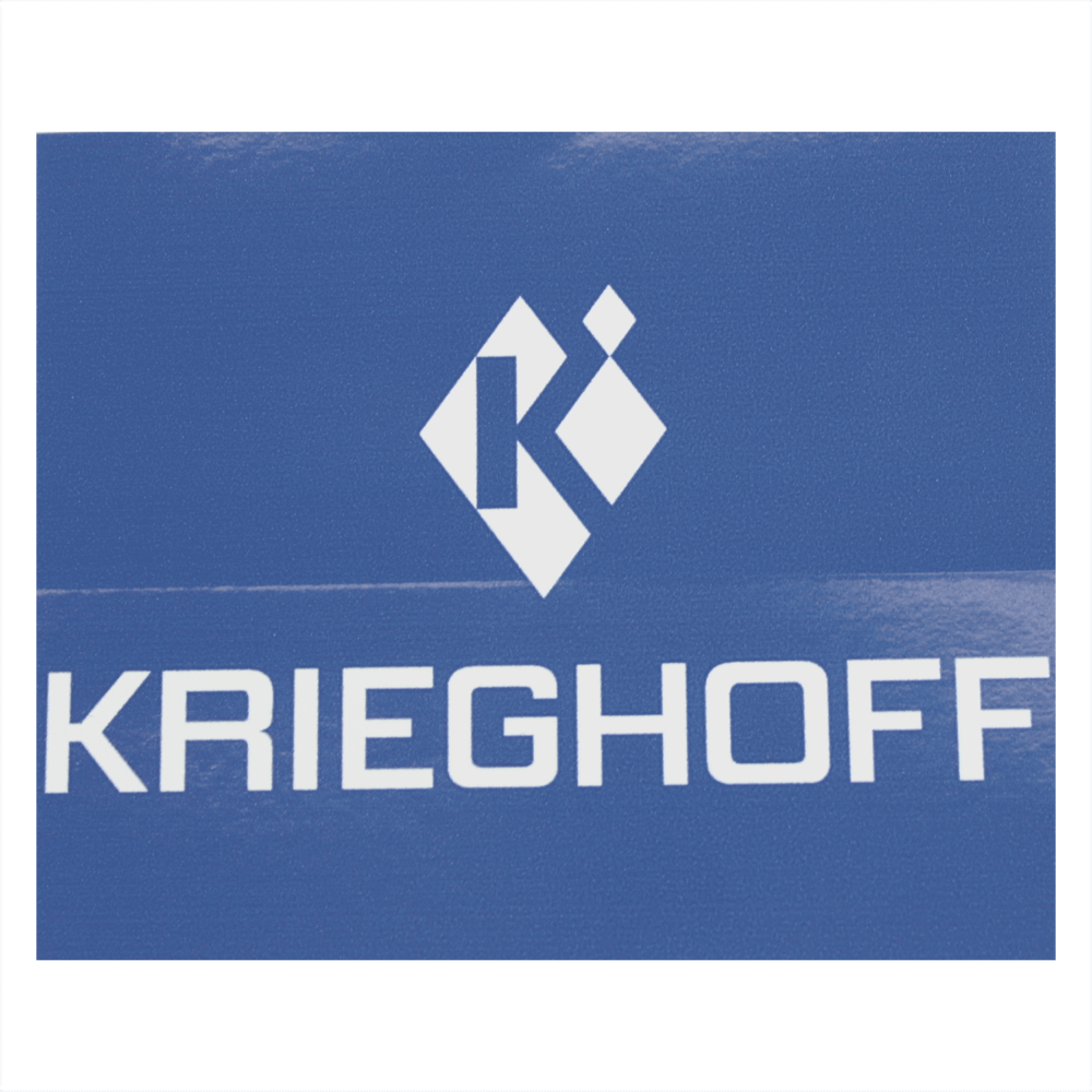 Krieghoff Logo Sticker, Blue