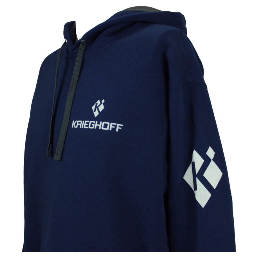 Krieghoff Hooded Sweatshirt, Blue