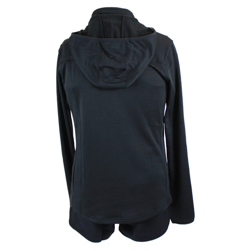 Krieghoff Ladies 1/2 Zip Hoodie by Born Primitive, Black