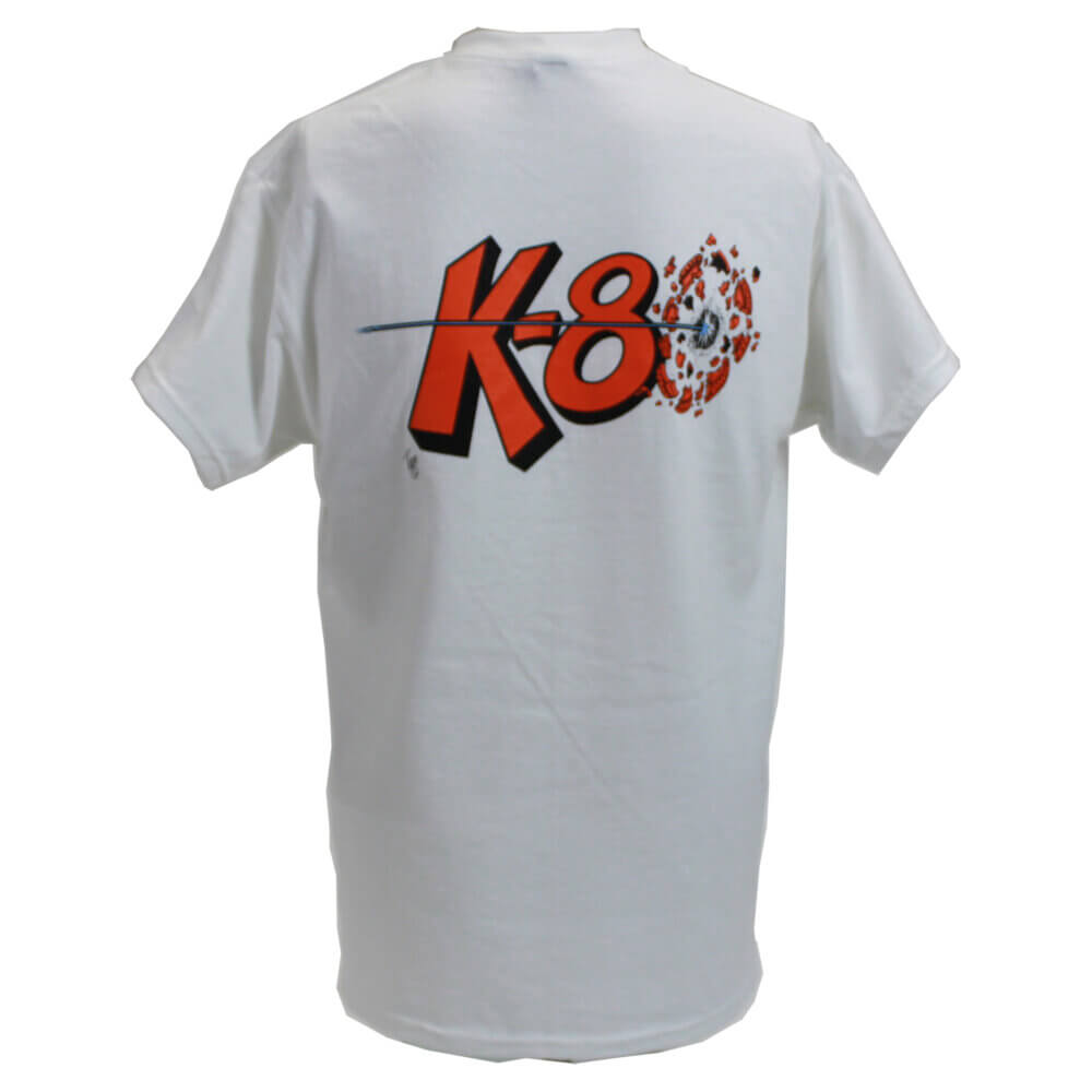 T-Shirt “K-80 Broken Target”, White