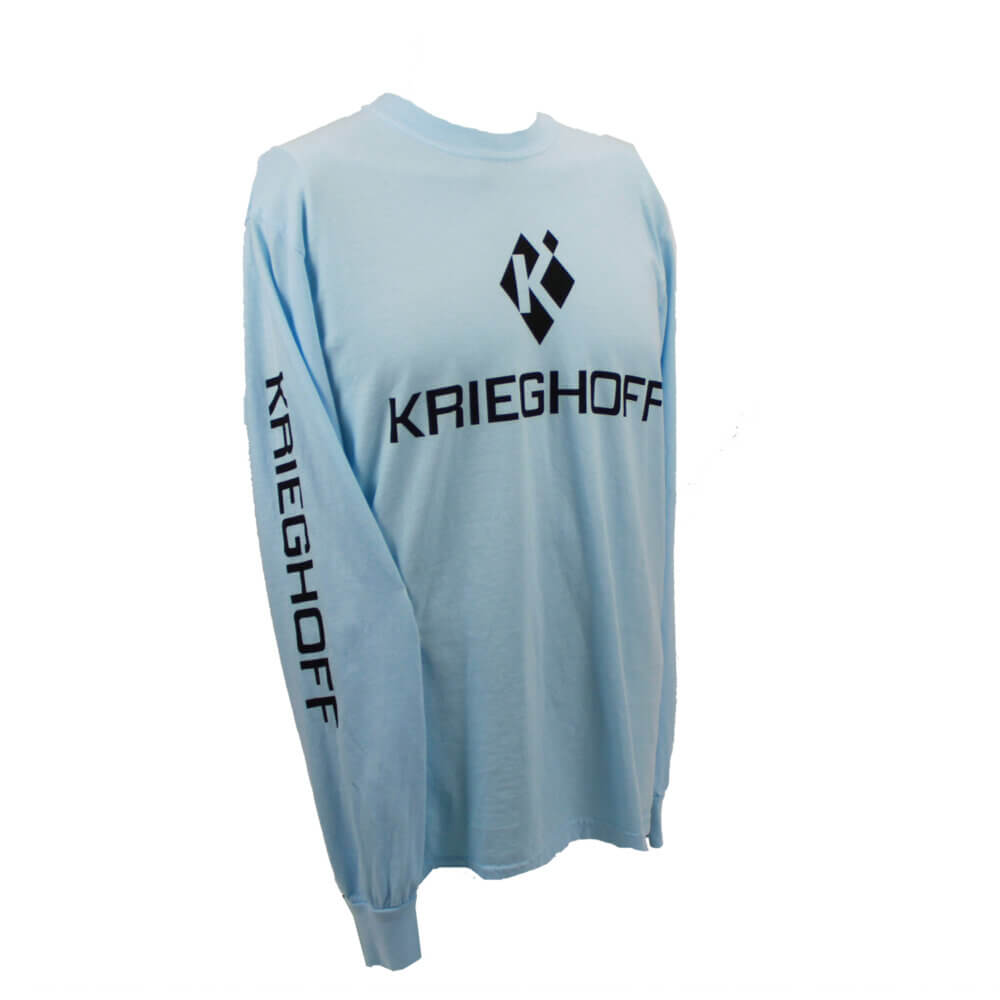Krieghoff Long Sleeve Tee by Comfort Colors, Chambray