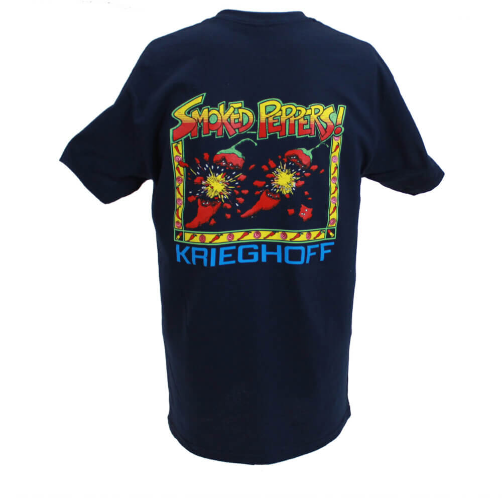 T-Shirt “Smoked Peppers”, Navy