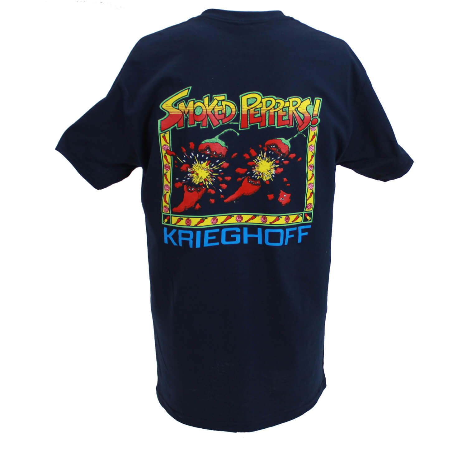 T-Shirt “Smoked Peppers”, Navy