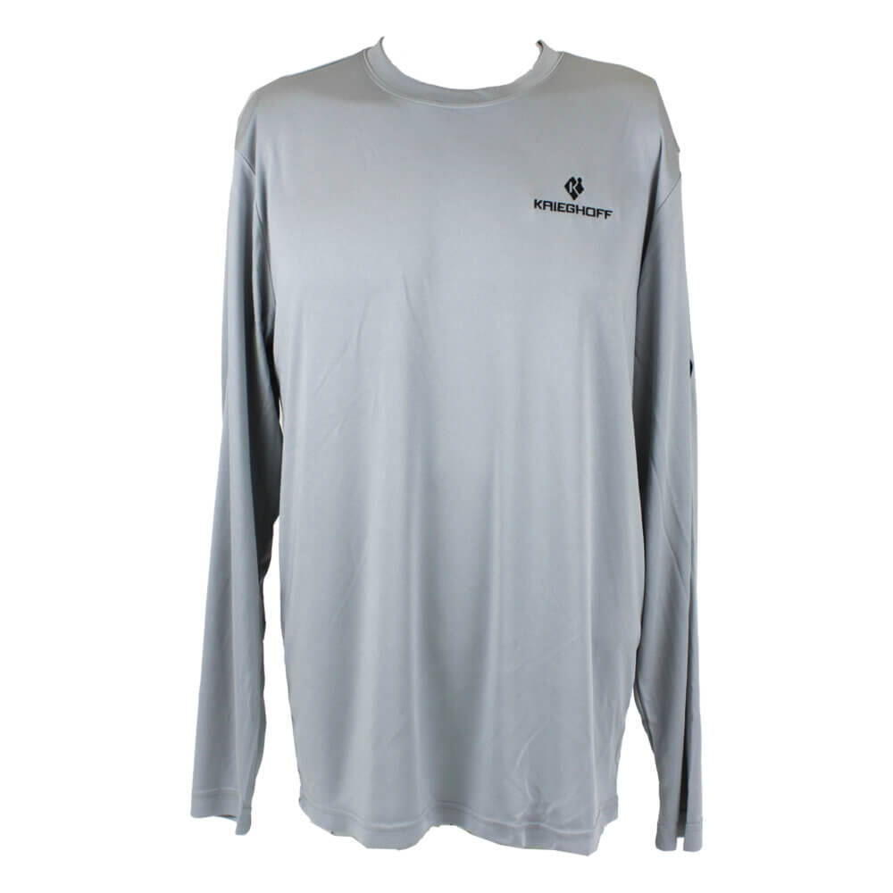Long Sleeve Performance T-Shirt, Silver