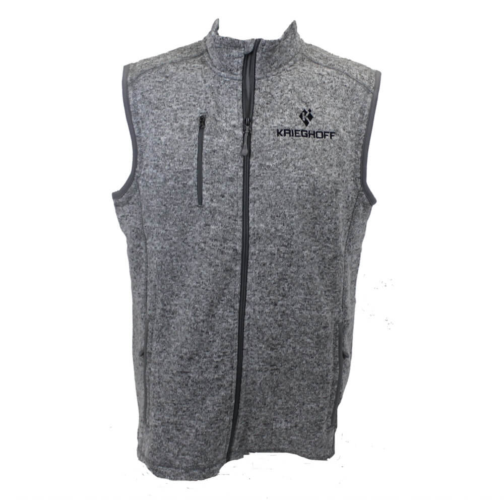 Kreighoff Vest, Heathered Fleece Gray