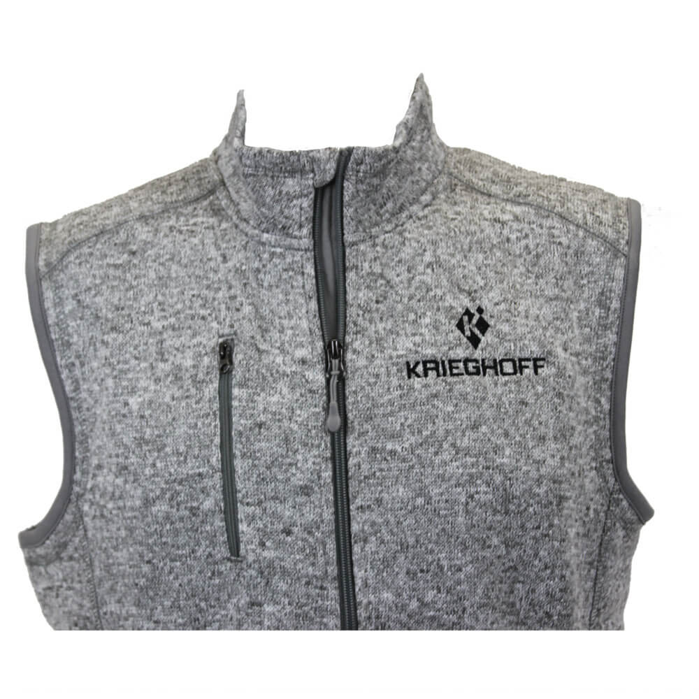 Kreighoff Vest, Heathered Fleece Gray