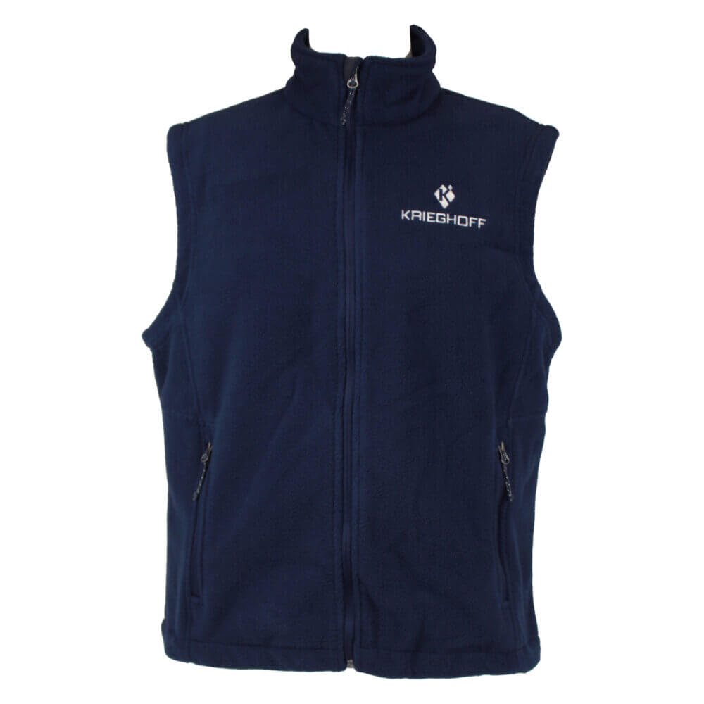 Krieghoff Fleece Vest, Navy Blue