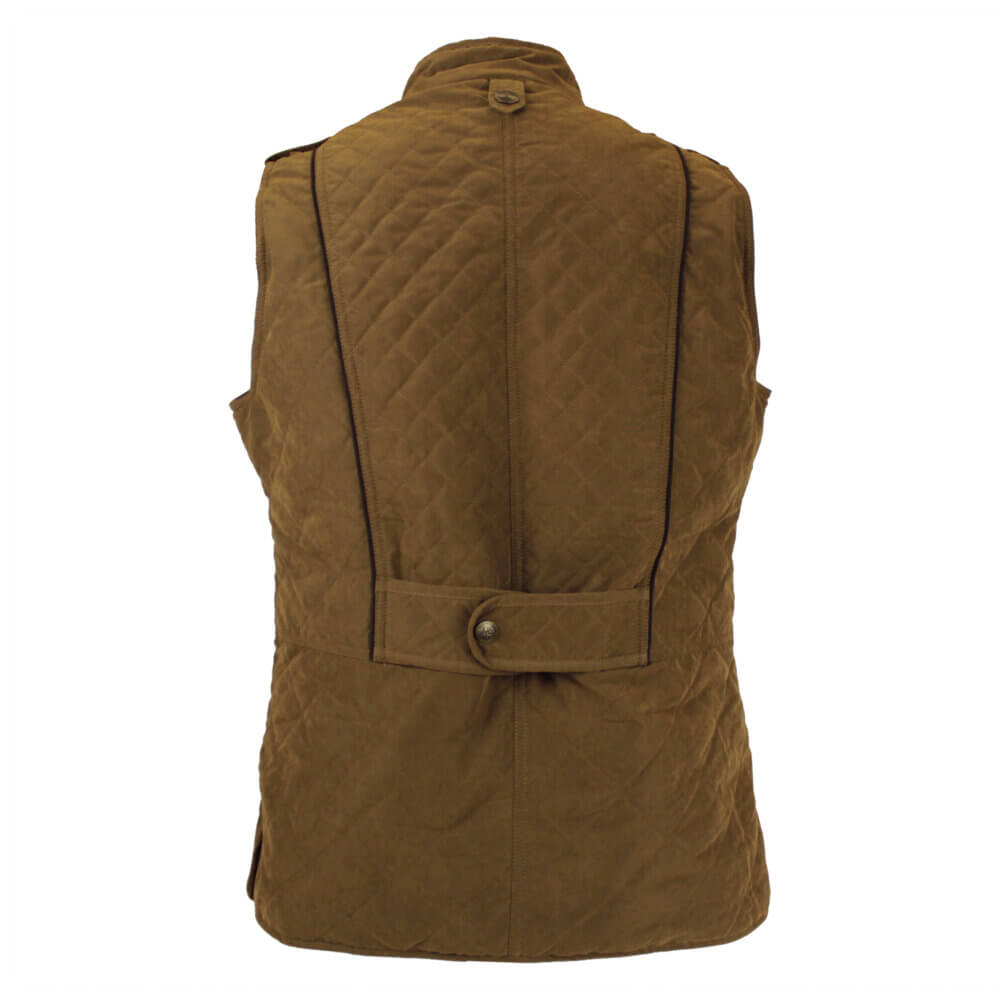 “Jamie” Ladies’ Vest by Club Interchasse, Brown